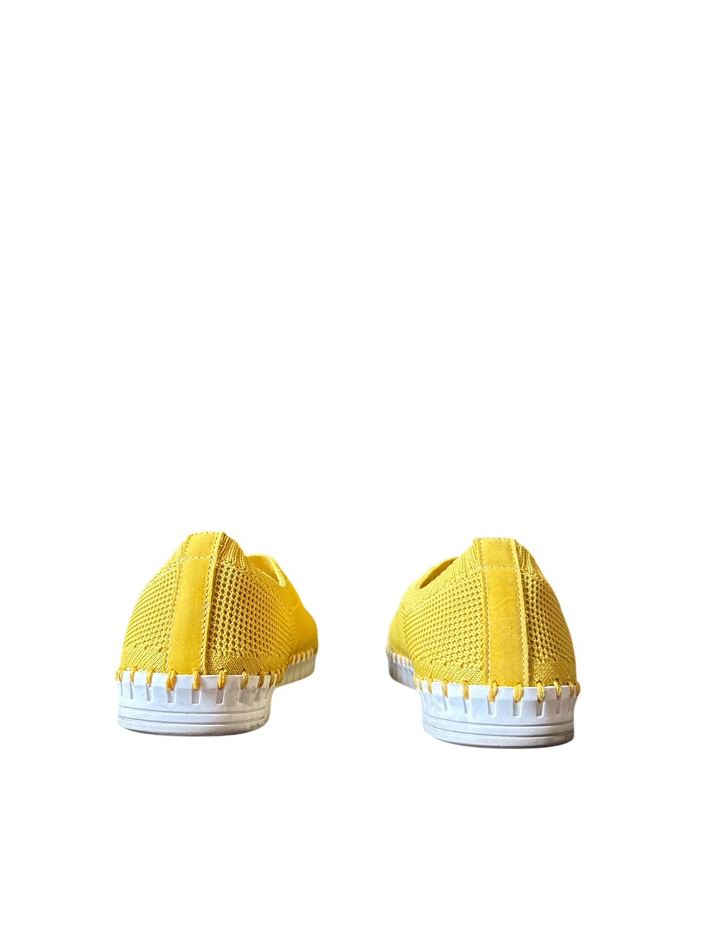 Eric Michael Yellow Knit Slip-On Women's Casual Shoes size 10 - Picture 4 of 5